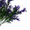 Pack of 6 x 34cm Artificial Lavender Stem Plant – Faux Floral Filler