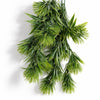 Pack of 6 x 75cm Artificial Green Thistle Trailing Hanging Plant Faux Floral - Premium Quality
