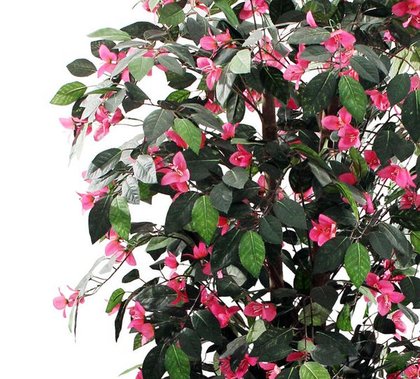 Artificial Blossom Tree 180cm Rhododendron Pink Trunk