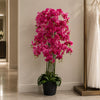 Giant Pink Orchid Plant Artificial 189 flowers REAL TOUCH Botanik