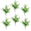 Leaf Artificial Fern Plant 55cm Pack x 6