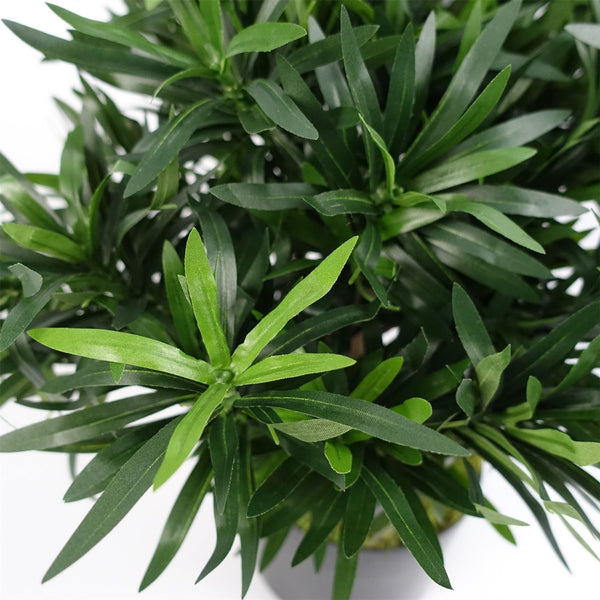 Realistic Artificial Bush Plant 40cm Podocarpus - Realistic plant by Botanik