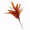 6 x 55cm Artificial Autumn Fern Bush Plant - Premium Quality