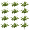 12 x 40cm Artificial Crocodile Fern Plant - Premium Quality