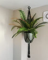 Large Artificial Fern Plant Pot 60cm Boston Fern Faux House Plants Botanik