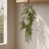 Artificial 100cm Hanging Maidenhair Fern Plant Dark Green