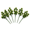 Pack of 6 x 30cm Artificial Cedrus Libani Pine Style Foliage Plant Stem