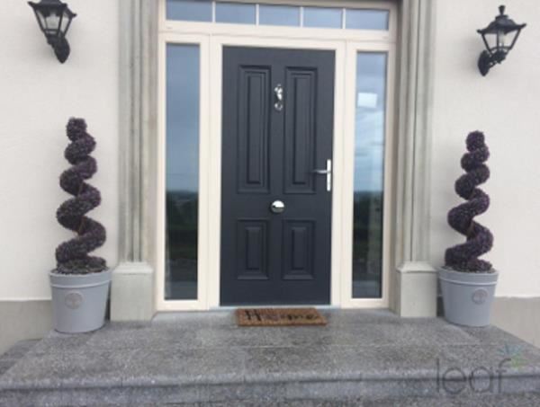 90cm Purple Large Botanik Spiral with Decorative Planter - Premium Quality