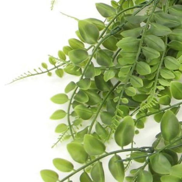 Pack of 6 x Hanging UV and Fire Resistant Artificial Green Pothos Plant 85cm - Premium Quality