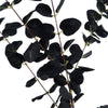 Pack of 6 x Artificial Foliage Black Eucalyptus Foliage Stem 80cm