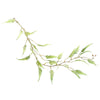 6 x 125cm Artificial Hanging Trailing Fern Plant - Premium Quality