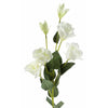 Pack of 6 x 80cm Artificial White Wild Rose Stem - 36 Flowers - Premium Quality