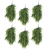 Pack of 6 x Hanging UV and Fire Resistant Artificial Foliage Plant 85cm