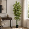 180cm Natural Green Bamboo Artificial - Premium Quality