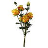 65cm Yellow Rose Display Geometric Glass Vase - Premium Quality
