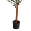 160cm Artificial Ficus with Natural Variegated Leaves - Premium Quality