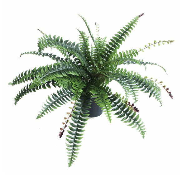 Large Artificial Fern Plant Pot 60cm Boston Fern Faux House Plants Botanik