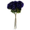 Artificial Flowers Extra Large Reflex Chrysanthemum - Purple 75cm