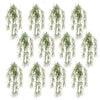 Pack of 12 x 100cm Artificial Hanging Acer Spider Plant