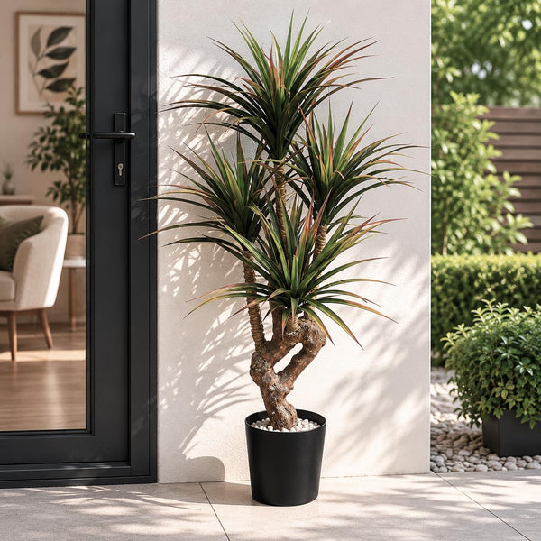 Artificial Tropical Yucca Tree with 179 Leaves UV PROTECTED OUTDOOR Botanik
