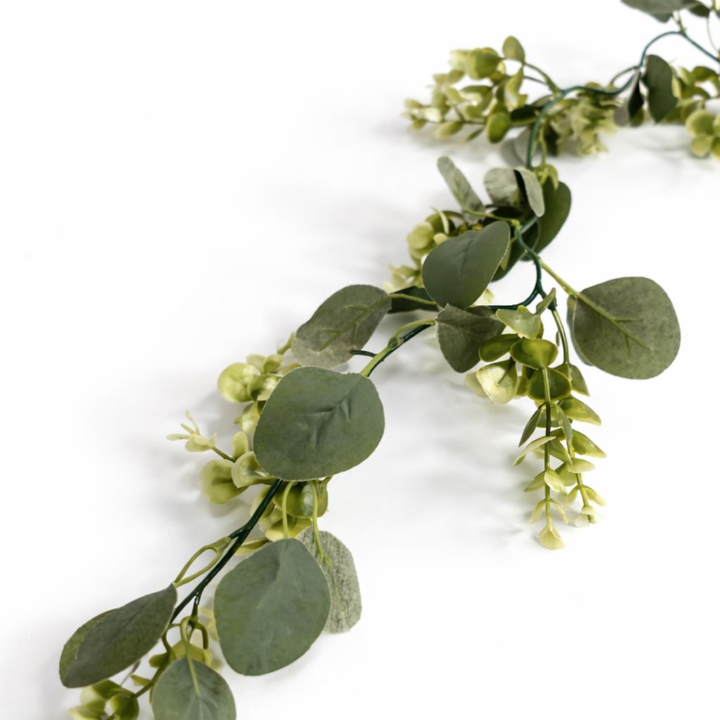 160cm Artificial Eucalyptus Style Garland Trailing Hanging Plant Faux Greenery Vine