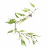 6 x 125cm Artificial Hanging Trailing Fern Plant - Premium Quality