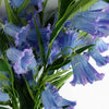 Pack of 6 x 100cm Trumpet Artificial Flower Stem Blue