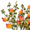 75cm Artificial Pomegranate Stem Artificial Yellow