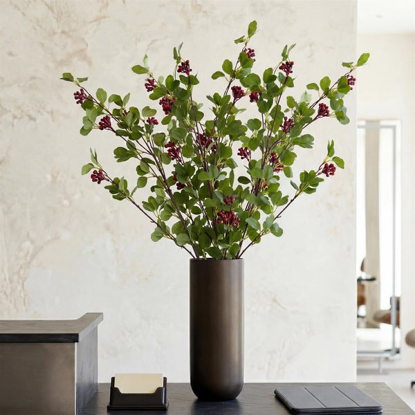 Pack of 6 x 90cm Artificial Berry Foliage Spray Stem