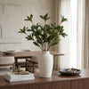 55cm Artificial Laurel Leaf Spray Stem