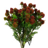 Pack of 6 x 55cm Craspedia Stem Red Artificial - Premium Quality