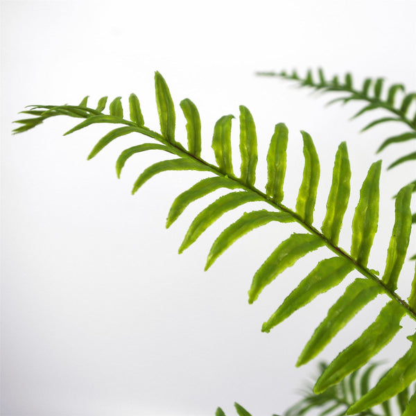 Artificial Fern Plant Realistic 50cm Artificial Boston Fronded Fern Plant Botanik