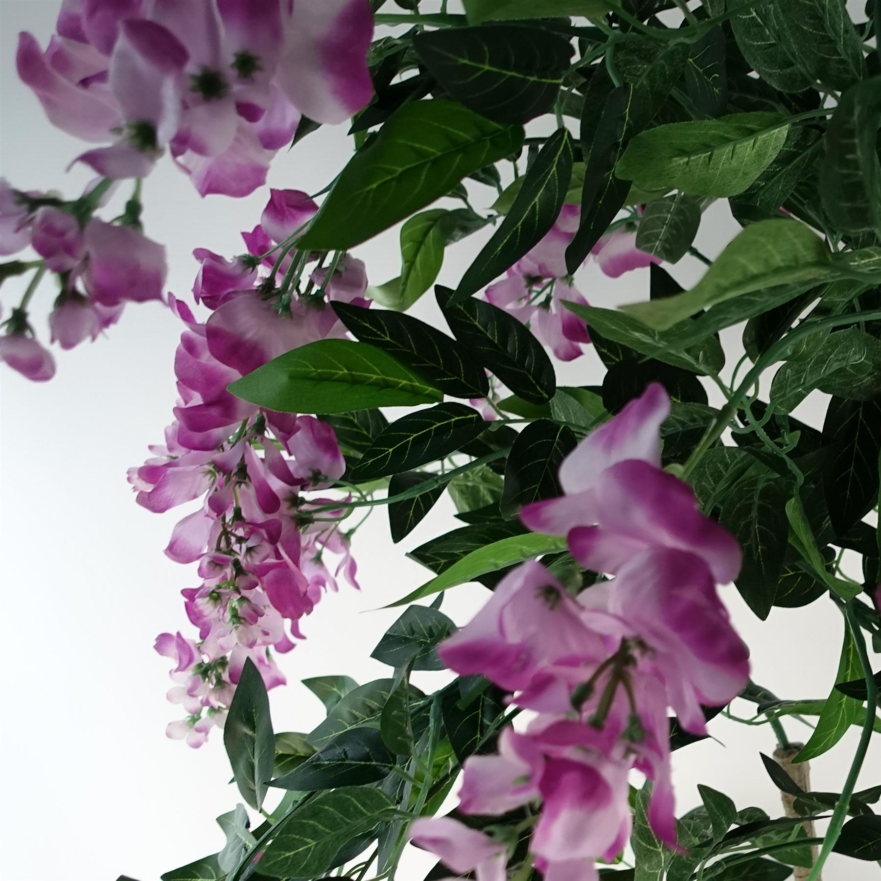 Artificial Pink Purple Wisteria Tree