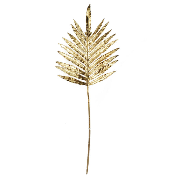 Artificial Foliage Gold Palm Leaf 95cm