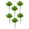 Pack of 6 x 30cm Fire Resistant Foliage Mini Leaf Stem