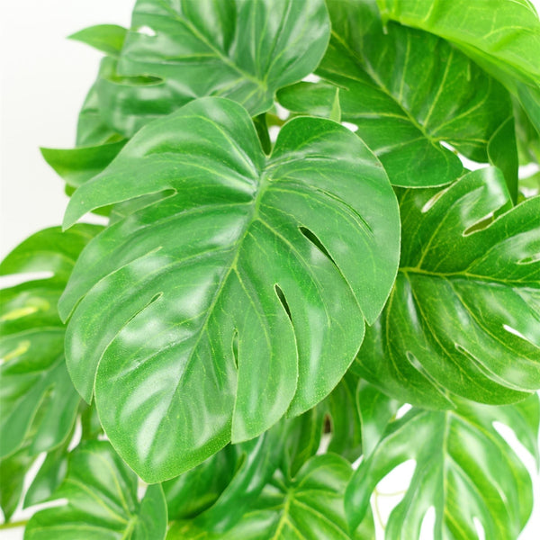 30cm Artificial Green Potted Monstera Trailing Plant - Premium Quality