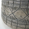 Large Composite Embossed Planter
