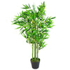 Artificial Bamboo Plants Trees Green 120cm UK