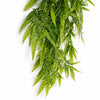 Pack of 6 x 70cm Artificial Trailing Fern Botanik Plant Hanging Faux Greenery - Premium Quality
