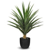 75cm Artificial Yucca Plant With Plastic Pot