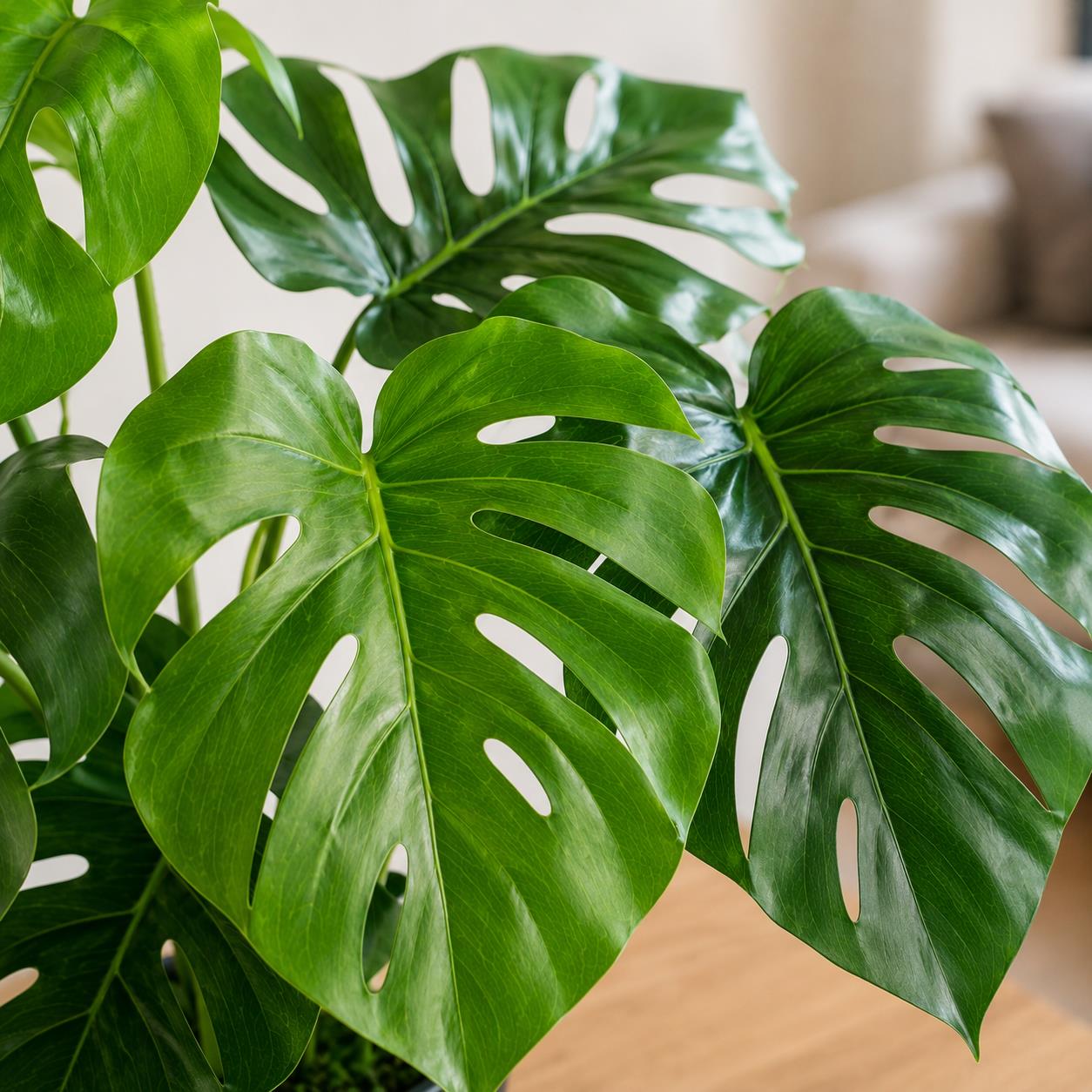 Artificial Monstera Cheese Plant Monstera 80cm Plants