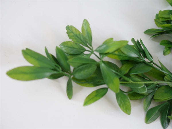 Pack of 6 x 70cm Artificial Trailing Laurel Leaf Hanging Plant – Realistic Green Plastic Foliage