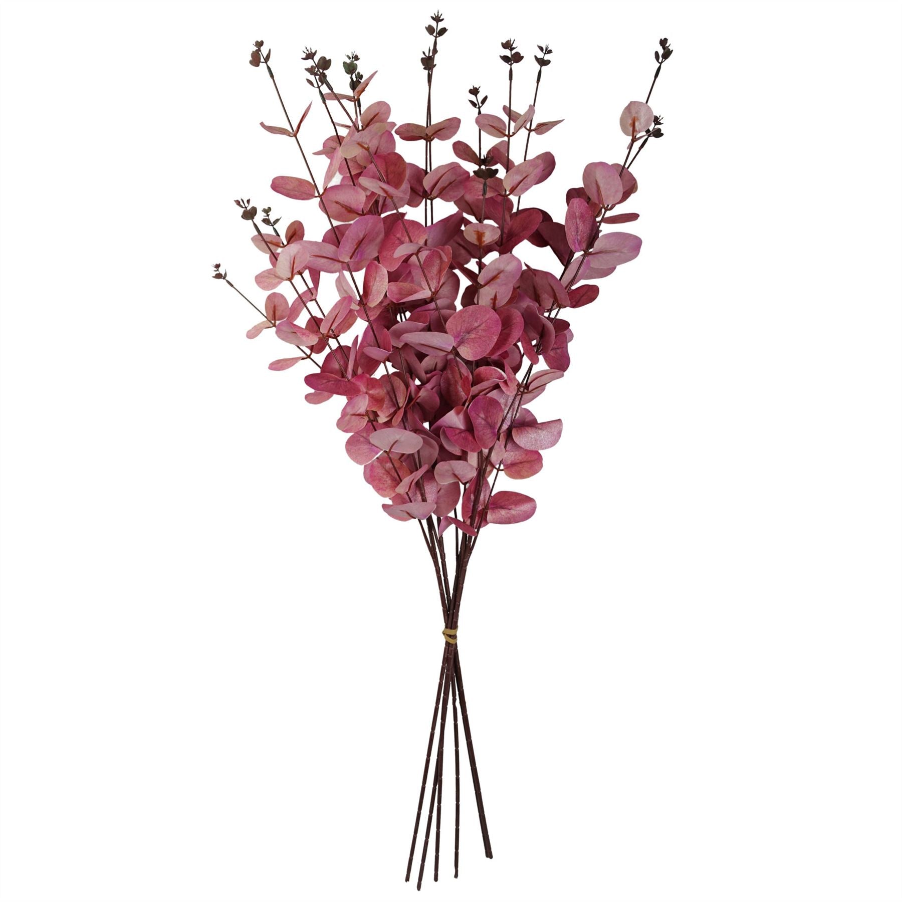 Artificial Foliage Pink Eucalyptus Foliage Stem 80cm