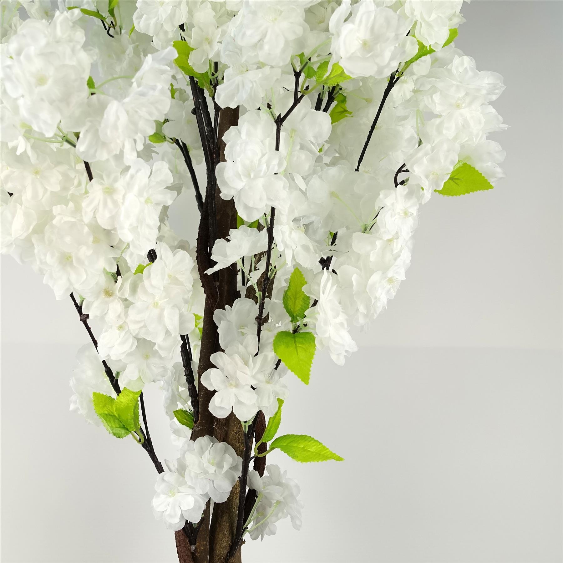 Artificial White Blossom Tree