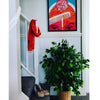 90cm Artificial Ficus Tree / Plant -Copper Metal Planter - Premium Quality