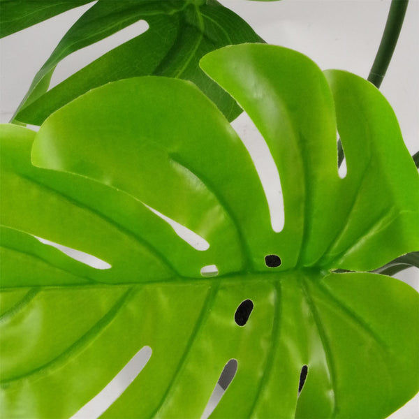 Artificial Monstera Plant Twisted Cheese Plant 70cm Leaf Design UK Realistic Botanik