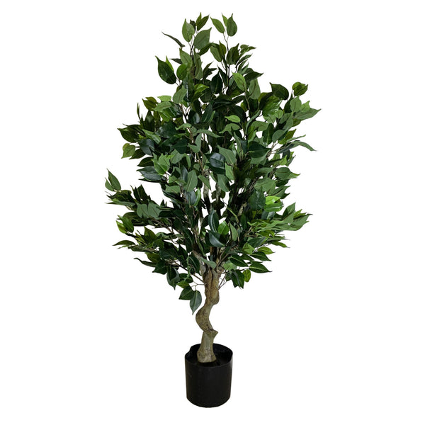 100cm Artificial Ficus Tree Ficus Copper Planter