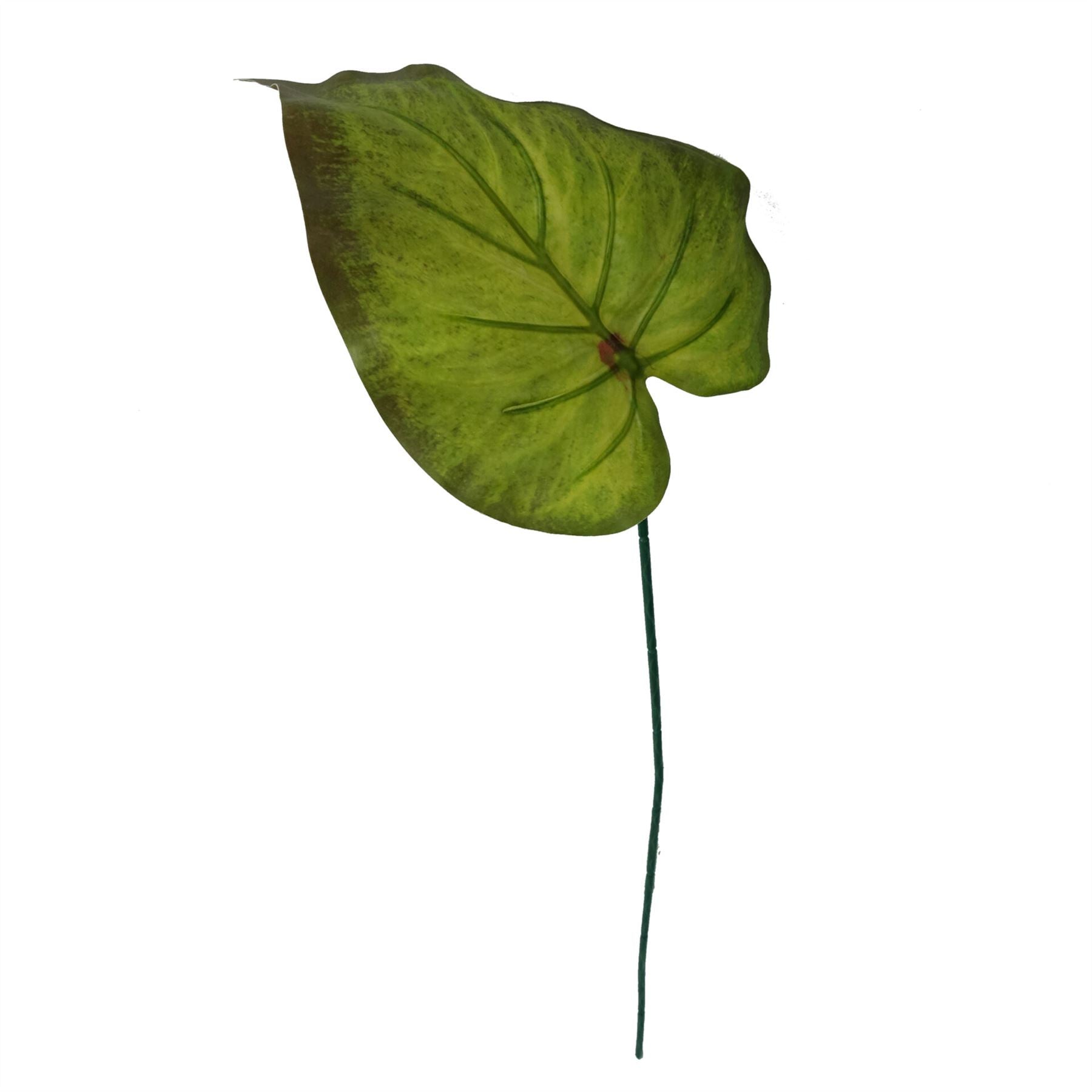 50cm Artificial Green Plastic Leaf Stem