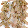 Pack of 6 x 70cm Artificial Trailing Botanik Spray Stem - Dusty Pink and Cream - Premium Quality