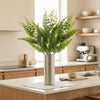 Pack of 6 x 50cm Artificial Fern Mixed Foliage Spray Stem